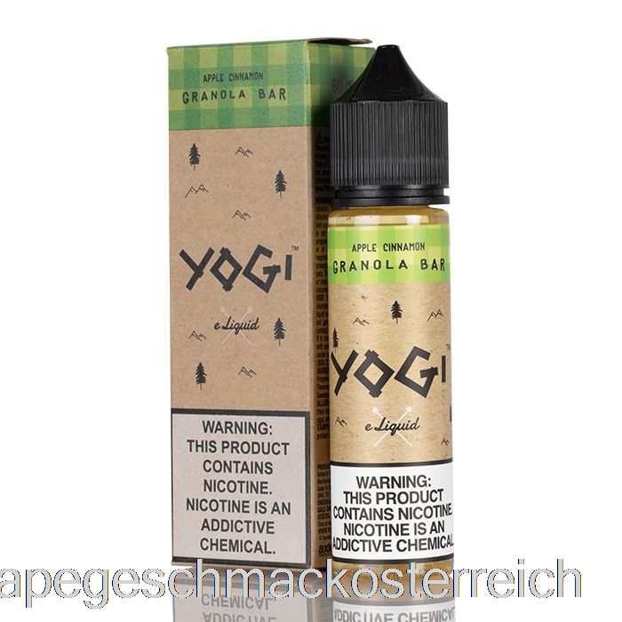 Apfel-Zimt-Müsliriegel – Yogi E-Liquid – 60 Ml, 0 Mg Vape-Geschmack
